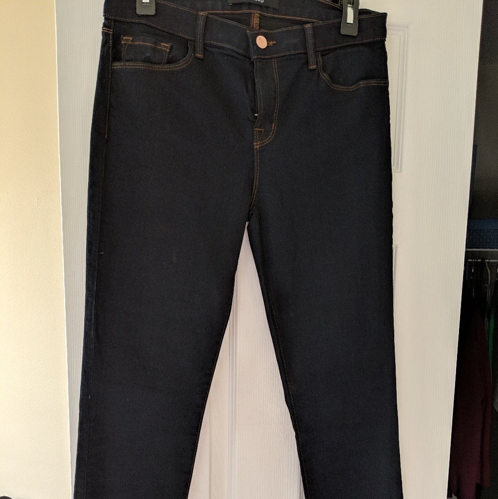 J Brand Dark Wash Skinnies